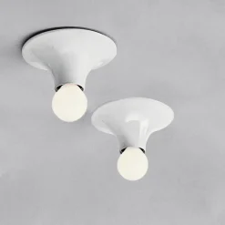 Artemide Teti wall/ceiling lamp, white