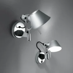 Artemide Tolomeo Faretto wall lamp, aluminium
