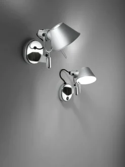 Artemide Tolomeo Faretto wall lamp, aluminium