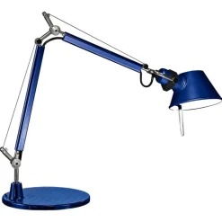 Artemide Tolomeo Micro table lamp, metal blue