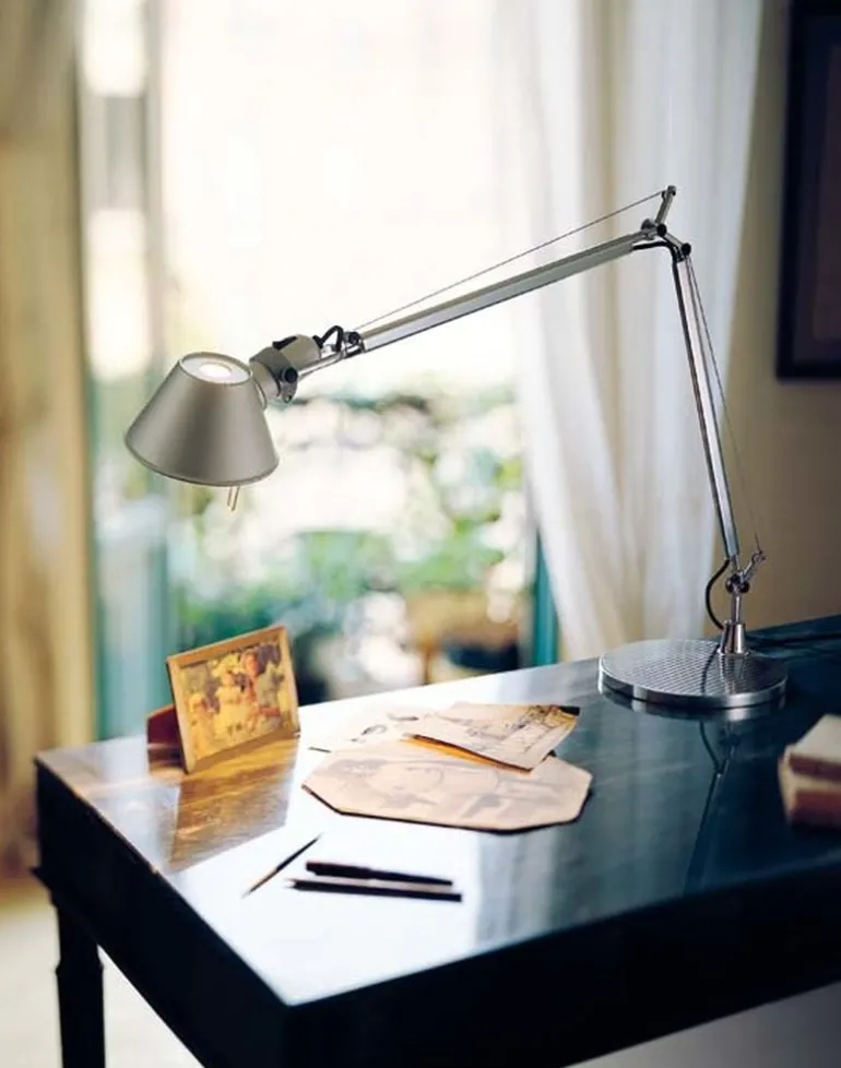 Artemide Tolomeo Micro table lamp, aluminium