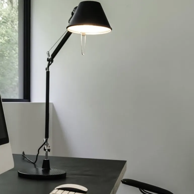 Artemide Tolomeo Micro table lamp, aluminium