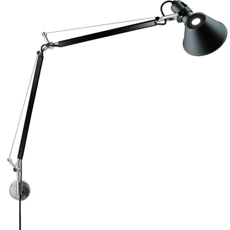 Artemide Tolomeo Mini Parete wall lamp, black