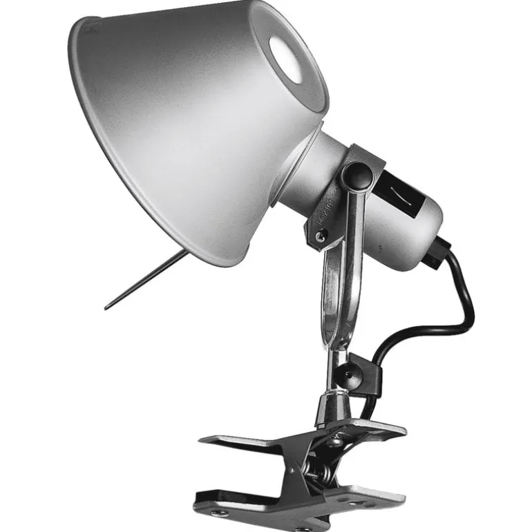 Artemide Tolomeo Pinza clip-on lamp, aluminium