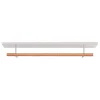 Asplund Belle coat rack, 120 cm, white