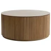 Asplund Grand Palais coffee table, 92 cm, teak stained ash