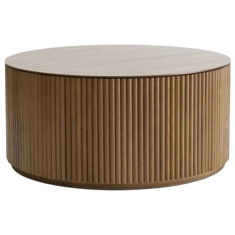 Asplund Grand Palais coffee table, 92 cm, teak stained ash