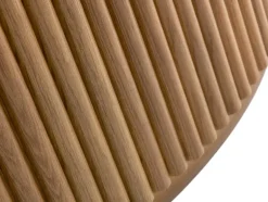 Asplund Grand Palais coffee table, 92 cm, white stained oak