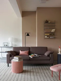 Asplund Petit Palais side table, 42 cm, dusty pink