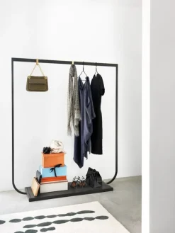 Asplund Tati coat rack brass hooks, 2 pcs