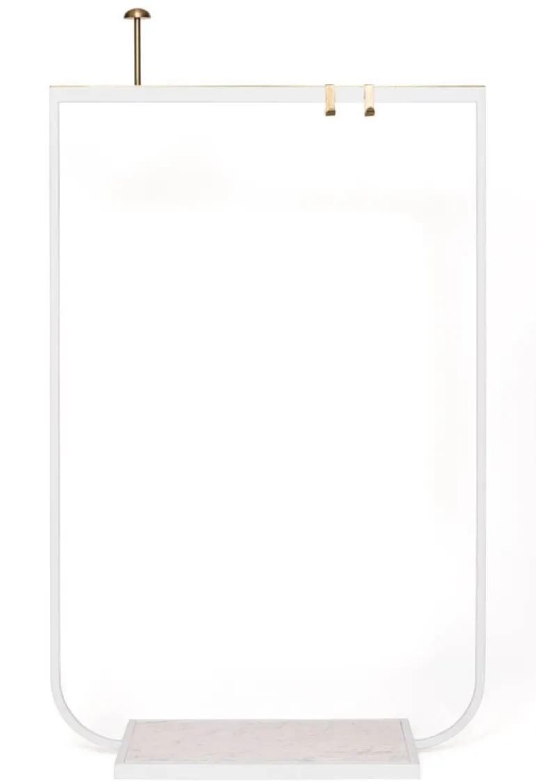 Asplund Tati coat rack knob, brass