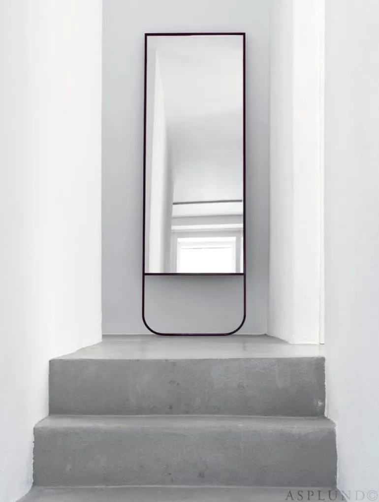 Asplund Tati mirror, char grey