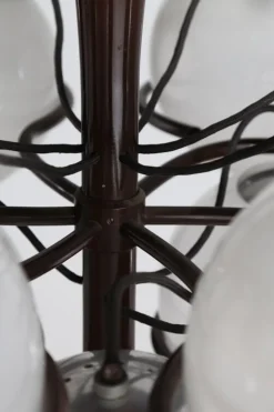 Astep Model 2042/9 ceiling lamp, 20 cm, champagne