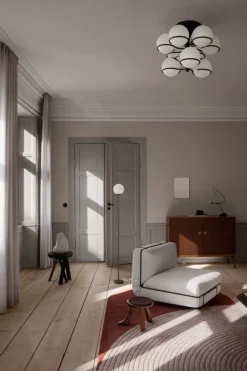 Astep Model 2042/9 ceiling lamp, 20 cm, black