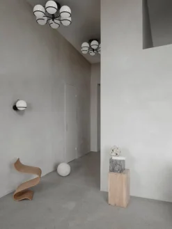 Astep Model 238/1 wall lamp, 20 cm, black