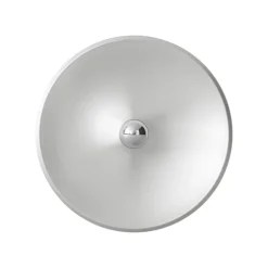 Astep Model 262 wall/ceiling lamp, satinated aluminium