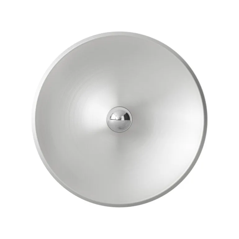 Astep Model 262 wall/ceiling lamp, satinated aluminium