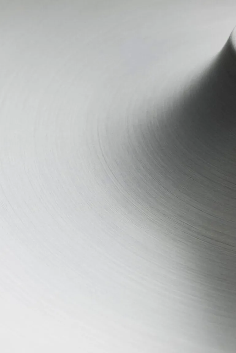 Astep Model 262 wall/ceiling lamp, satinated aluminium