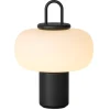Astep Nox portable table lamp, black