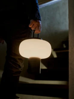 Astep Nox portable table lamp, black