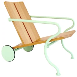 Atelier Sandemar Oona deck chair, pistacchio green