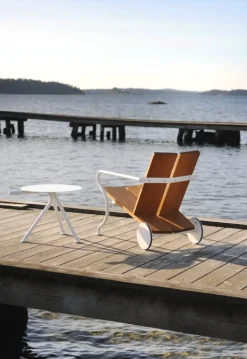 Atelier Sandemar Oona side table, white