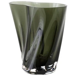 Audo Copenhagen Aer vase, 19 cm, smoke