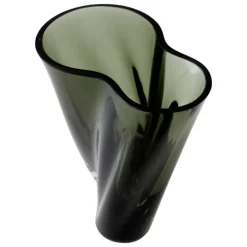 Audo Copenhagen Aer vase, 19 cm, smoke