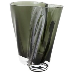 Audo Copenhagen Aer vase, 19 cm, smoke