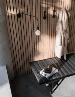 Audo Copenhagen Afteroom coat rack, small, black