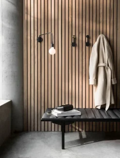 Audo Copenhagen Afteroom coat rack, small, black