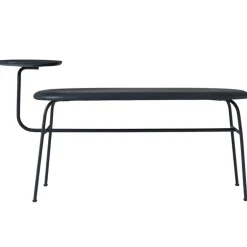 Audo Copenhagen Afteroom bench, black - leather