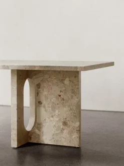 Audo Copenhagen Androgyne lounge table, Kunis Breccia stone