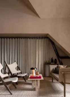 Audo Copenhagen Androgyne lounge table, Kunis Breccia stone