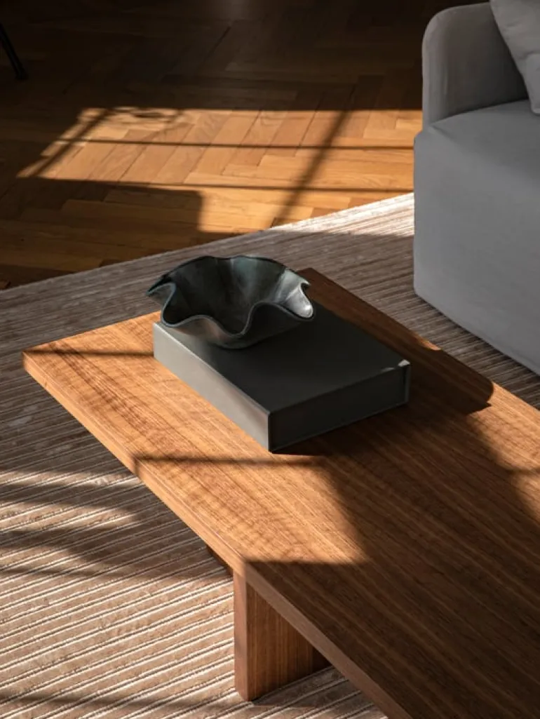 Audo Copenhagen Androgyne lounge table, walnut