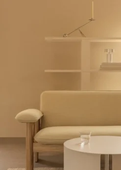 Audo Copenhagen Androgyne side table, 63 cm, ivory