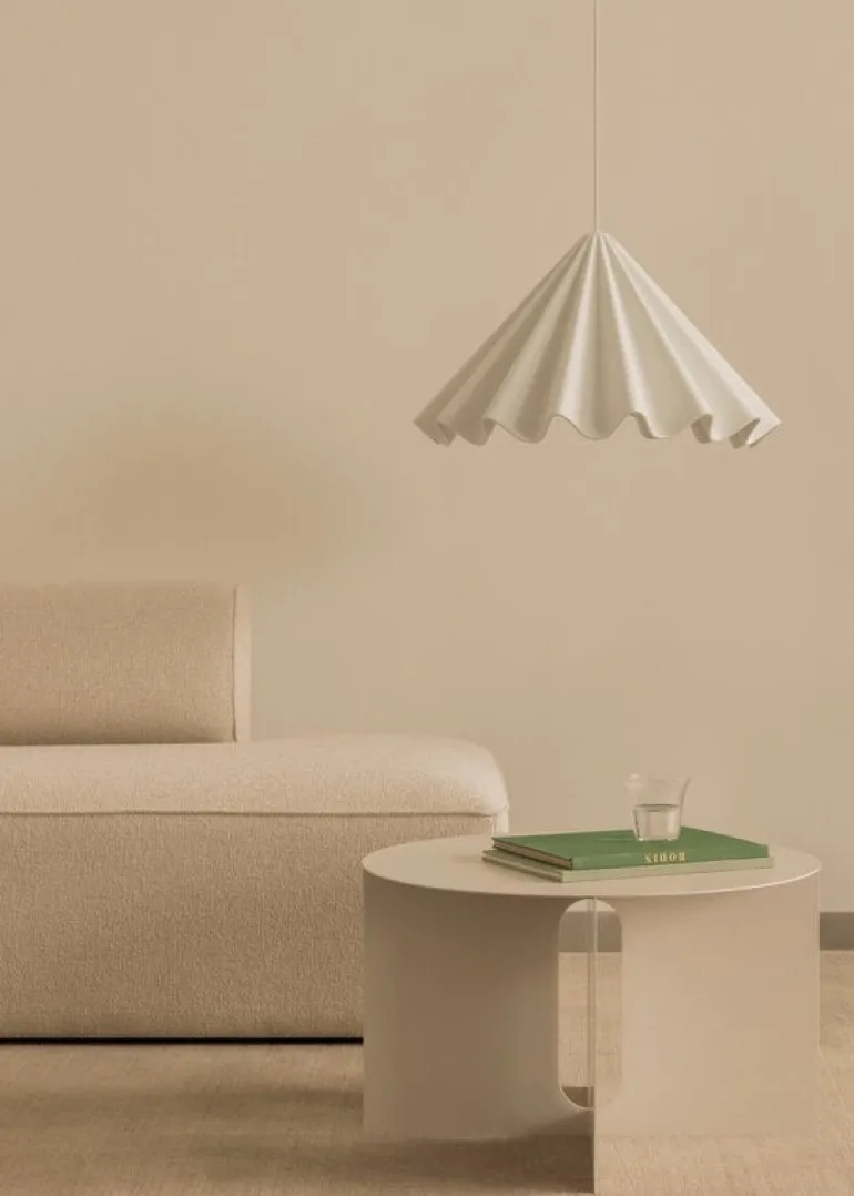 Audo Copenhagen Androgyne side table, 63 cm, ivory