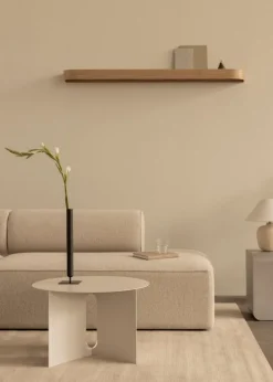 Audo Copenhagen Androgyne side table, 63 cm, ivory