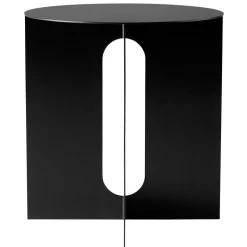 Audo Copenhagen Androgyne side table, 40 cm, black