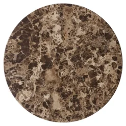 Audo Copenhagen Androgyne marble table top, brown