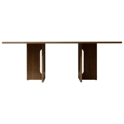 Audo Copenhagen Androgyne dining table, 210 x 100 cm, dark stained oak