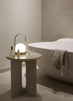 Audo Copenhagen Androgyne side table, 40 cm, white