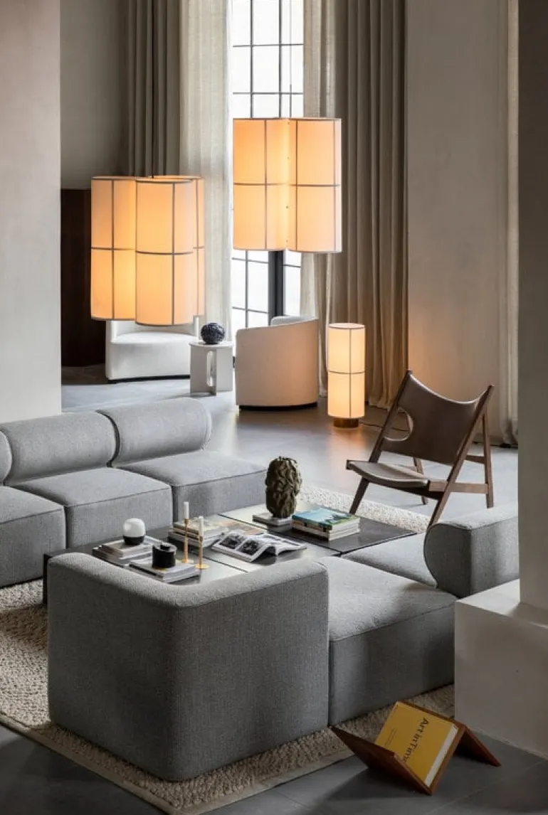 Audo Copenhagen Androgyne side table, 40 cm, white