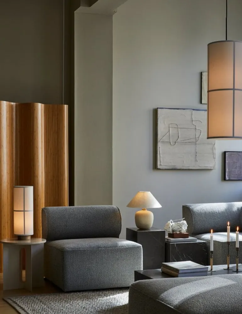 Audo Copenhagen Androgyne side table, 40 cm, white