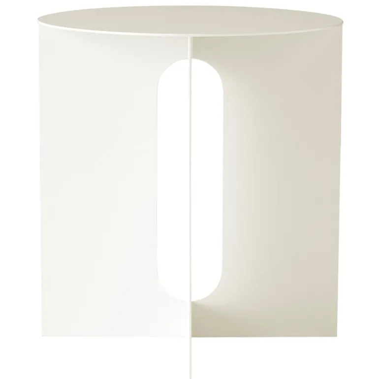 Audo Copenhagen Androgyne side table, 40 cm, white