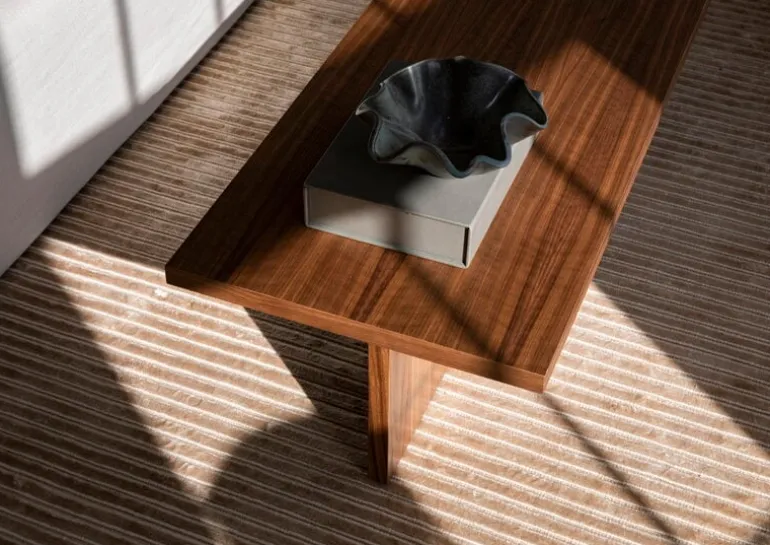 Audo Copenhagen Androgyne lounge table, dark oak