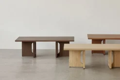 Audo Copenhagen Androgyne lounge table, dark oak