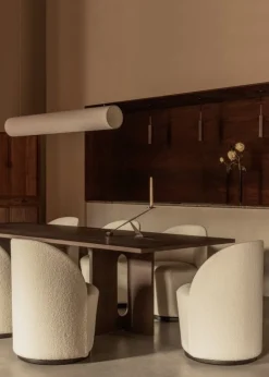 Audo Copenhagen Androgyne lounge table, dark oak