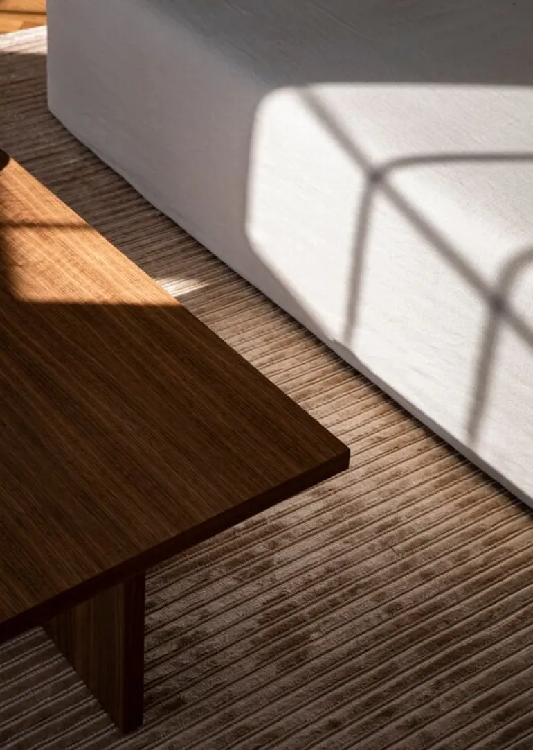 Audo Copenhagen Androgyne lounge table, dark oak