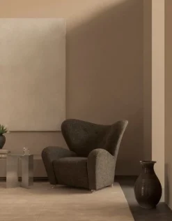 Audo Copenhagen Androgyne side table, 40 cm, steel